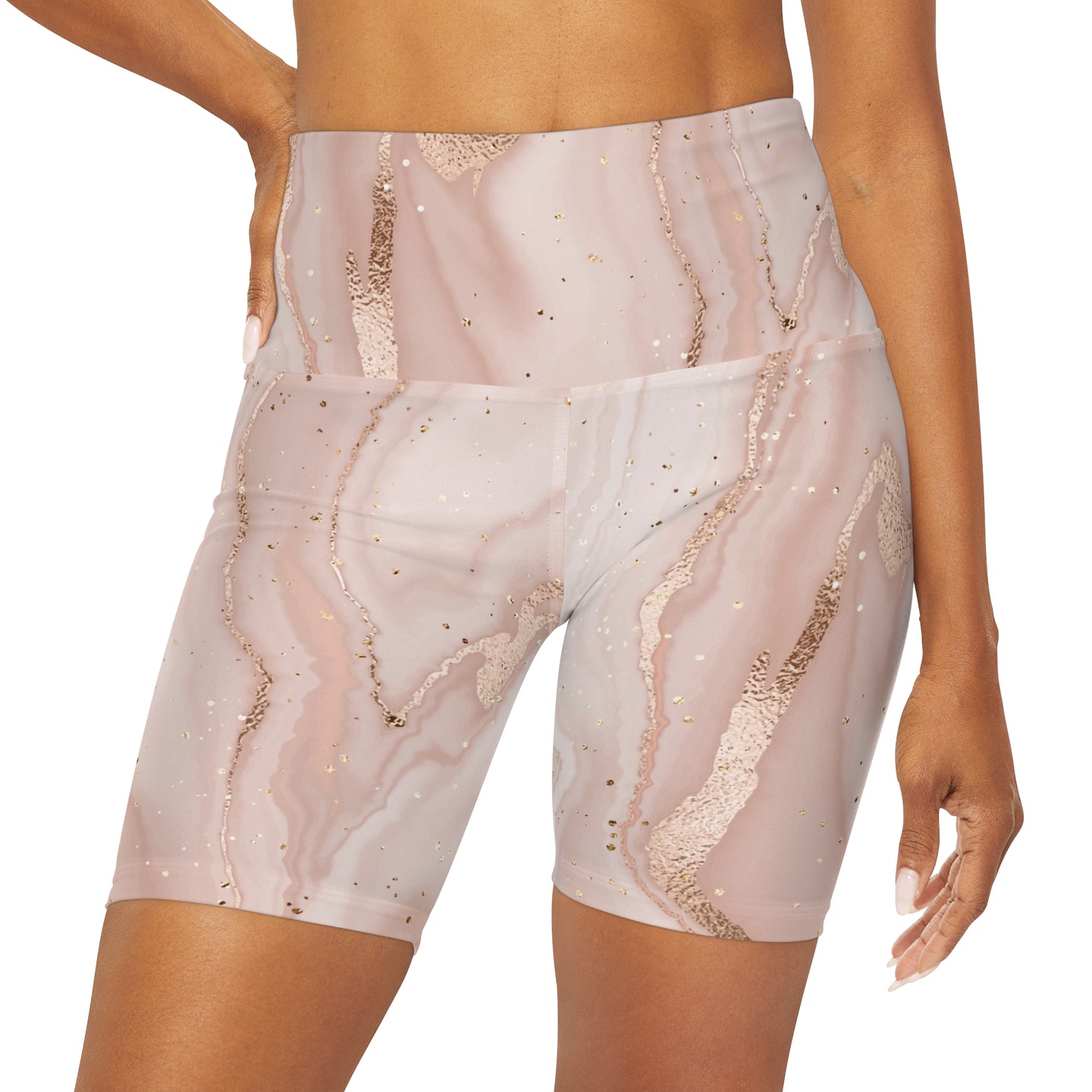 High Waisted Yoga Shorts
